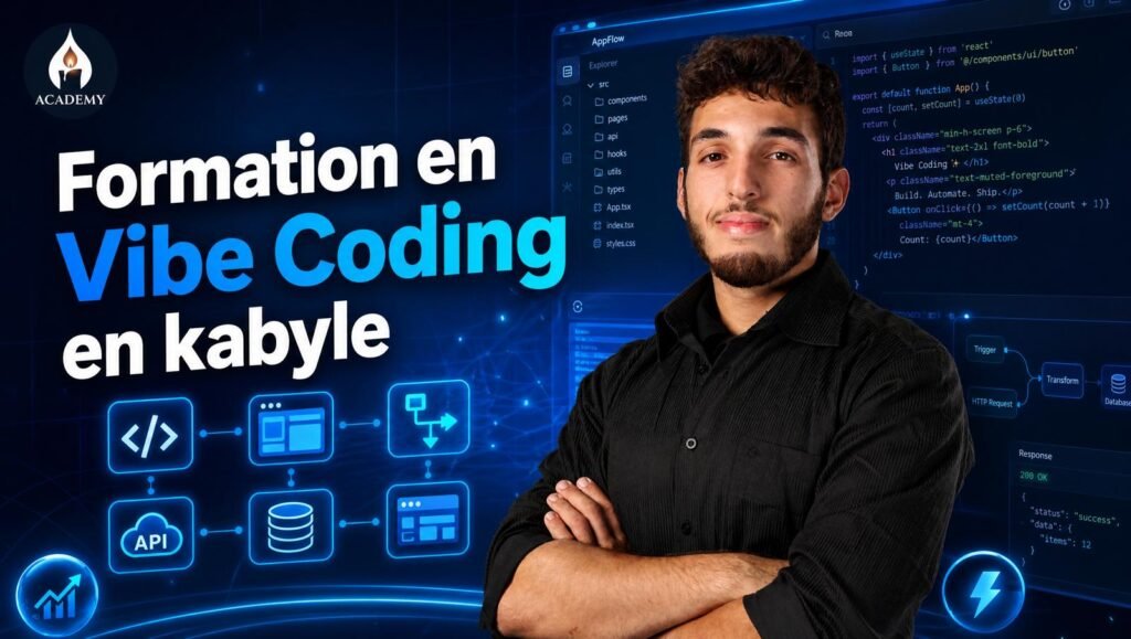 Formation vibe coding en kabyle
